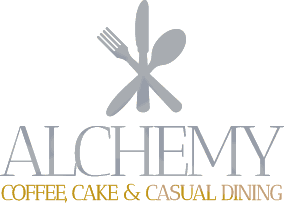Alchemy Coffee Cake & Casual Dining in Greyabbey Logo